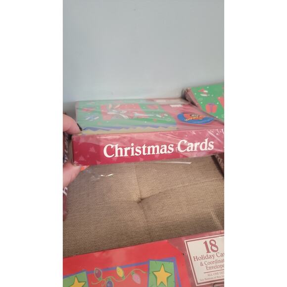 Vintage 1999 Cleo Disney Winnie the Pooh & Looney Tunes Christmas Cards NWT - Picture 15 of 16